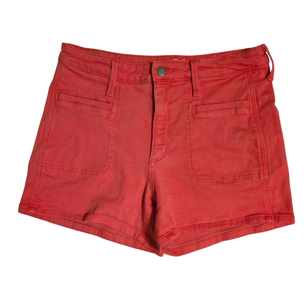 Universal Thread Women's High Rise Short Shorts Candy Apple Red Size 8/29